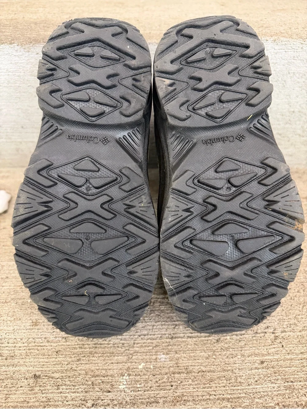 Columbia Kids Black Waterproof Insulated Snow Boots